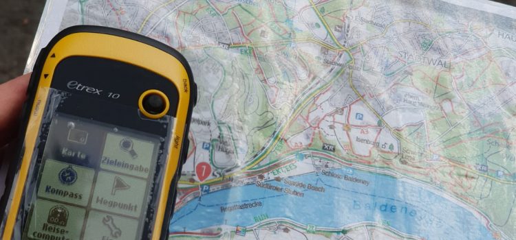 Unterwegs mit GPS, Karte und Kompass am Baldeneysee